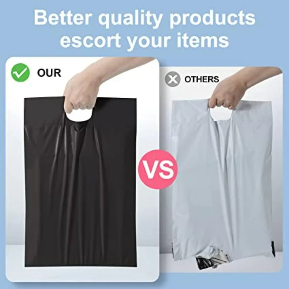 10 pcs Poly Mailers 12x15.5 Inch Pink Premium Shipping Bags